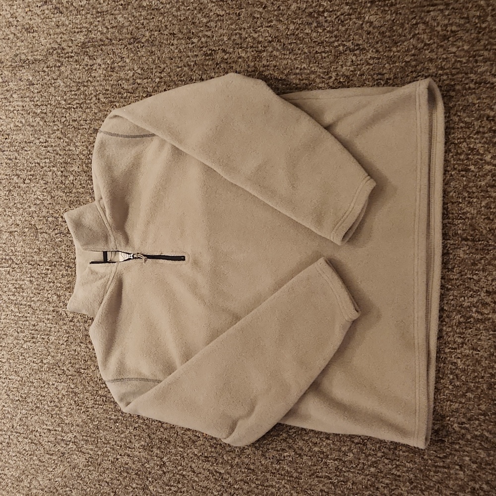 St. John's Bay Men's Fleece Pullover Size XXL Color Tan